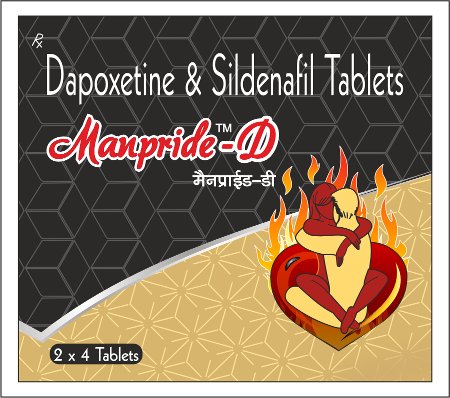 Dapoxetine And Sildenafil Tablets MaxprideTM D