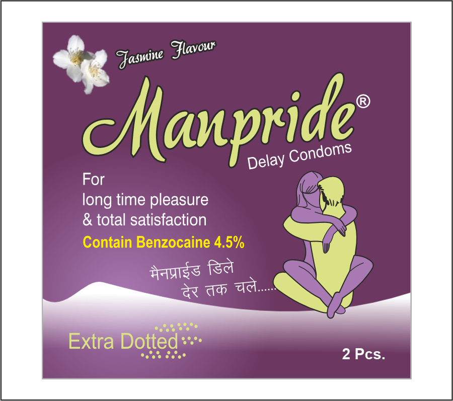 Jasmine Flavour Manpride Condoms 2PCS